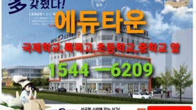 고덕국제신도시  초,중,특목고,국제학교 옆 상가분양